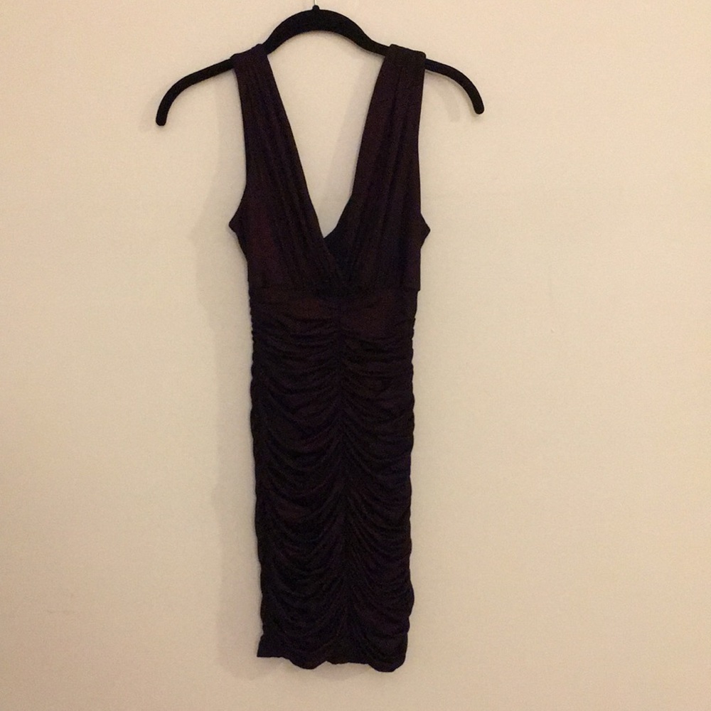 Red Shimmer Cocktail Dress